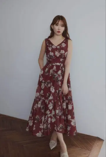 Herlipto Anemone Cache-Coeur Long Dress