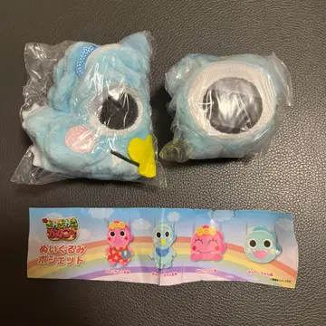 사와사와 숲의 간코짱 봉제 인형 미니백 간페짱 전신 얼굴 세트