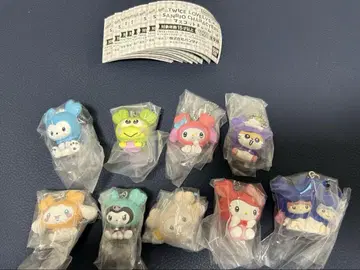 [ 새상품 ] TWICE x SANRIO 마스코트 참 9종 세트