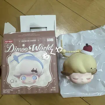 DIMOO Crush on Coffee 이어폰 케이스 popmart