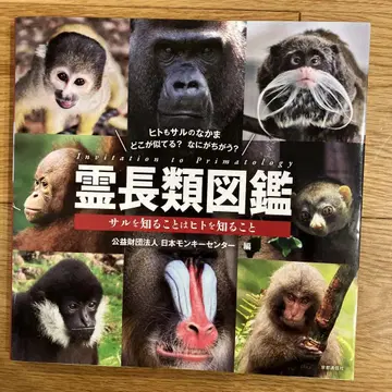 영장류 도감 원숭이를 아는 것은 사람을 아는 것