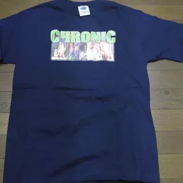 시리얼 킬러 CHRONIC 그래프 T셔츠 M 네이비