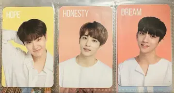 SEVENTEEN 포토 카드 세트 HOPE HONESTY DREAM