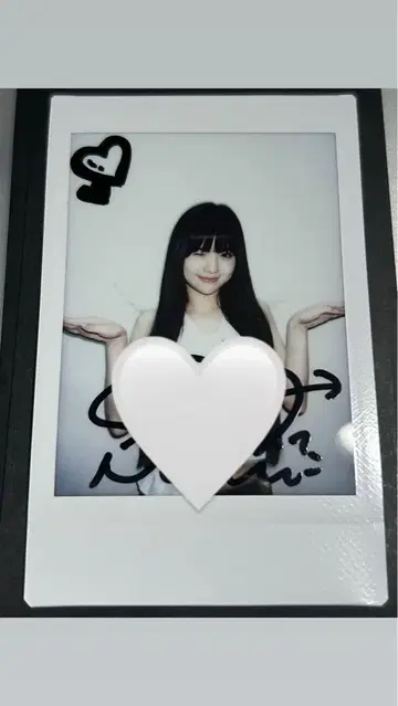 MADEIN 세리나 친필 사인 폴라로이드