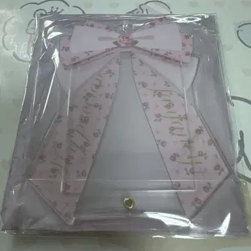 포토 카드 아크릴 프레임 핑크