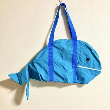 로스앤젤레스 어패럴 고래 나일론 백 터콰이즈