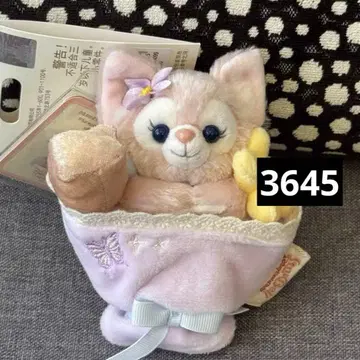 상하이 디즈니 미니 꽃밭 리나벨 봉제 인형 키체인