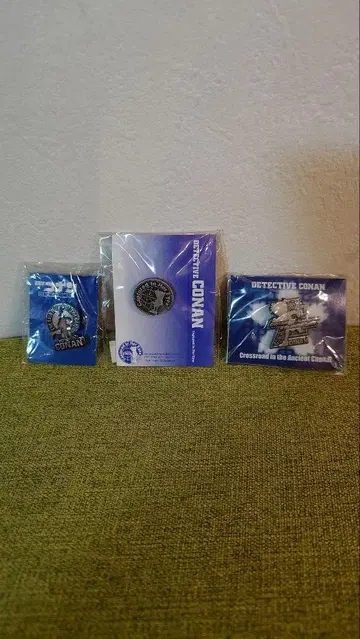 명탐정 코난 영화 핑 배지 3개 세트