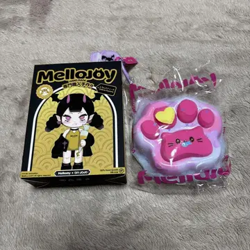 Mellojoy 스퀴즈 힐링 고양이 손톱 복슬복슬 손톱