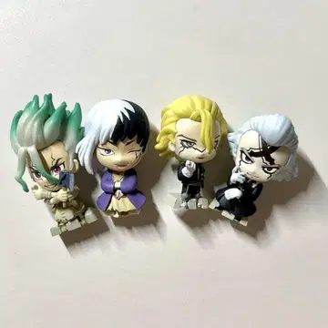 Dr.STONE 가챠 피규어 컴플리트 스탠리 제노 센쿠 겐
