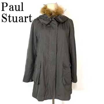 Paul Stuart 라이너 부착 코트 차콜 그레이 6 B4895