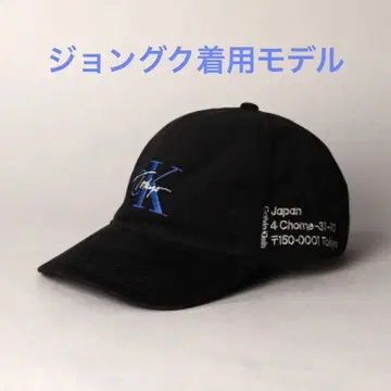 BTS 정국 착용 CALVIN KLEIN TOKYO 하라주쿠 CAP 캡