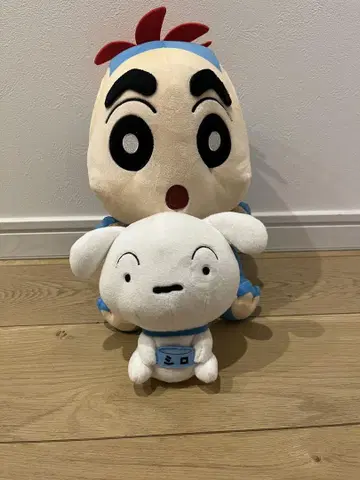 신짱(나나Ver)과 시로의 봉제 인형 세트