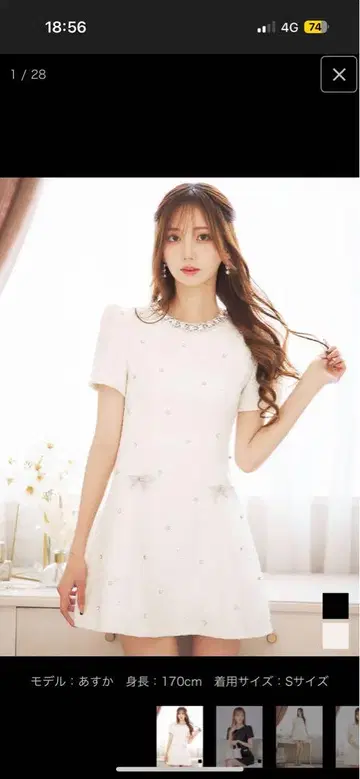 Jewels 비쥬 플레어 원피스 드레스