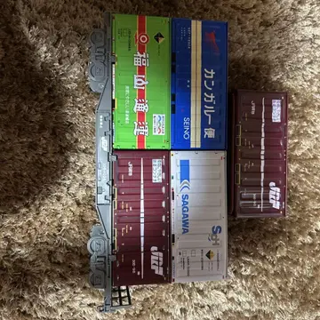 다이소 세리아 브릭 컨테이너 화차 세트