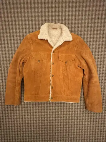 웨어하우스 [ WAREHOUSE ] 3rd 타입 스웨이드 보아 런치 자켓