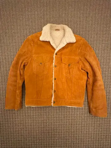 웨어하우스 [ WAREHOUSE ] 3rd 타입 스웨이드 보아 런치 자켓