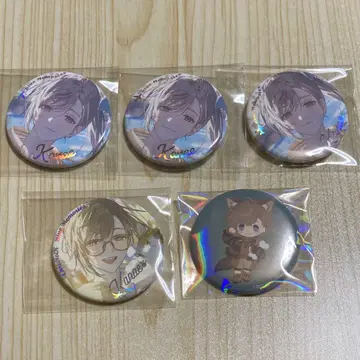 니지산지 ChroNoiR Blue Memories 카나토 캔뱃지