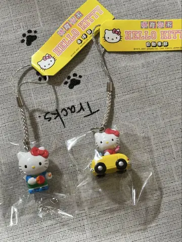 체육회계 헬로키티 스트랩