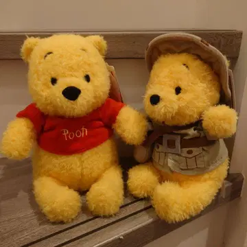 디즈니 곰돌이 푸 탐험가 봉제 인형 약 20cm