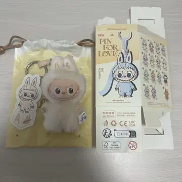 라부부 LABUBU PIN FOR LOVE 봉제 인형 펜던트 A