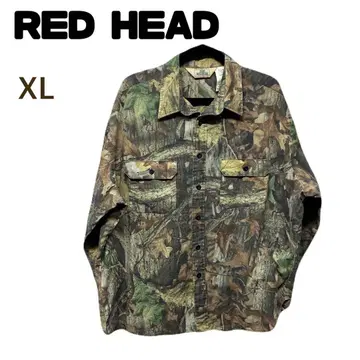 RED HEAD 리얼트리 긴팔 셔츠 XL