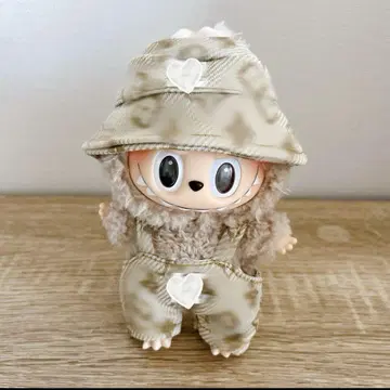 모자 달린 봉제 인형 약 20cm 라브브