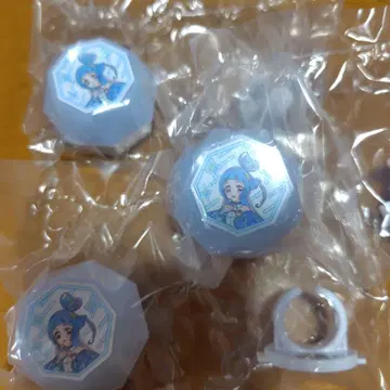 너와 아이돌 프리큐어 큐어 잉크 패션 반지 라이트 3개 세트