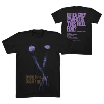 DIR EN GREY 2025 해외 티셔츠 vulgar