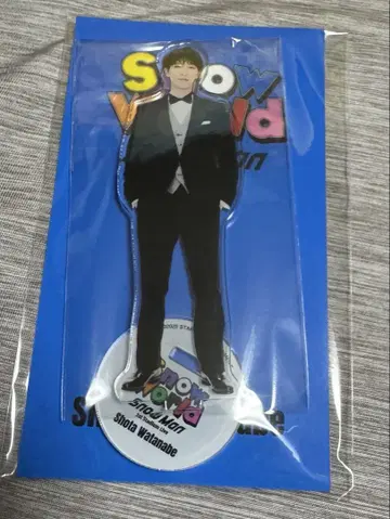 미개봉 새상품 Snow World 와타나베 쇼타 아크릴 스탠드