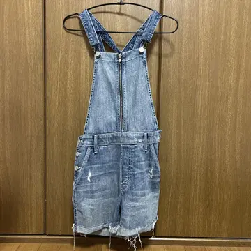 론 헤르만 구매 mother 데님 숏 오버롤 살로펫