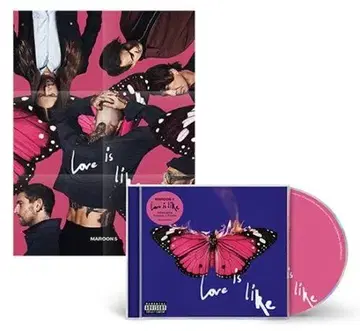 수입반 CD Maroon 5 Love Is Like 타워 레코드 한정판