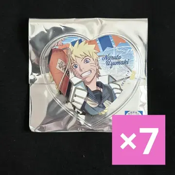 NARUTO 나루토 우즈마키 나루토 캔뱃지 마린룩 하트 캔뱃지