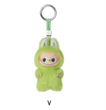 LABUBU PIN FOR LOVE 봉제 인형 펜던트 V