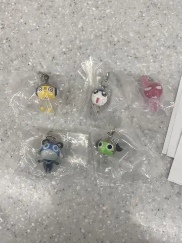 개구리 중사 케로로 메지루시 액세서리 컴프 5개 세트