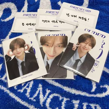 SUPERJUNIOR 스파쇼 10 예성 트레이딩 카드