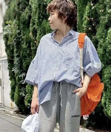 저널 스탠다드 랙스 브로드 와셔 드롭 셔츠