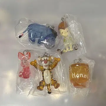 곰돌이 푸 메지루시 액세서리 5개 세트