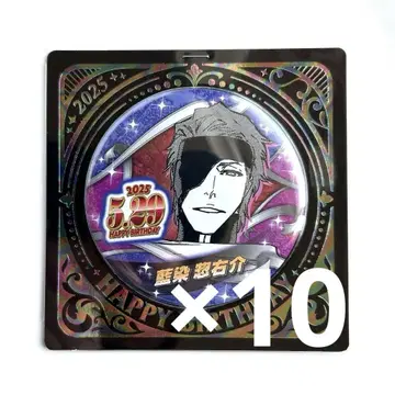 블리치 BLEACH 생일 캔뱃지 2025 네이비 나염 10개