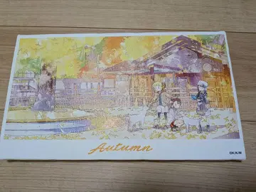 미츠보시 컬러즈 캔버스 보드 가을 autumn 애니메이션 굿즈