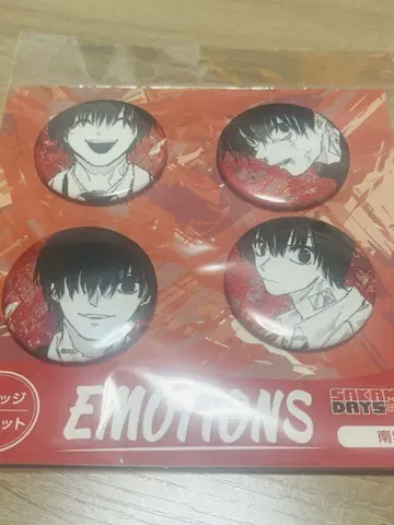 사카모토 데이즈 emotions 캔뱃지 나구모 SAKAMOTO DAYS