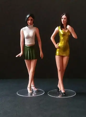 패션 모델 여아 조립 완성품