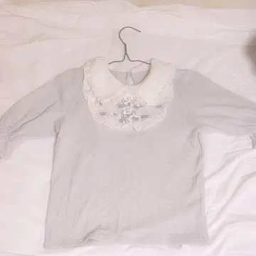 NOEMIE 더블 리본 케이블 자카드 티셔츠 사