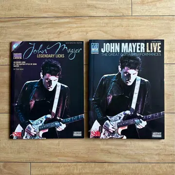 JOHN MAYER LIVE 기타 악보 세트 2권