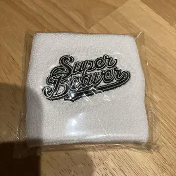 슈퍼 비버 SUPER BEAVER 리스트 밴드 화이트 새상품