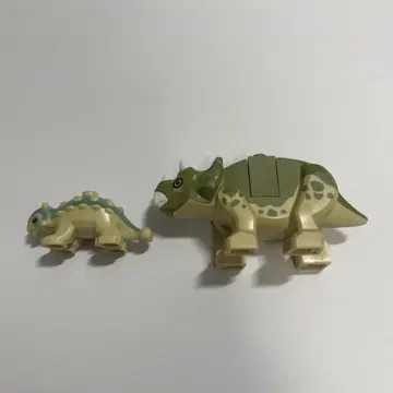 레고 아기 공룡과 어린이 2마리 세트
