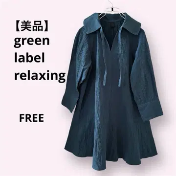 green label relaxing A라인 튜닉 원피스 FREE