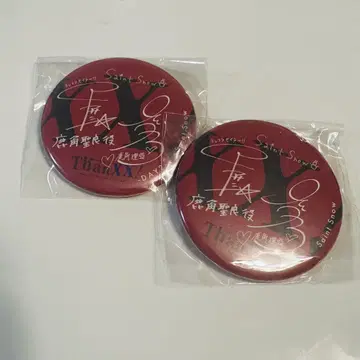 애니서머 2025 가챠 캔뱃지 Saint Snow 2개
