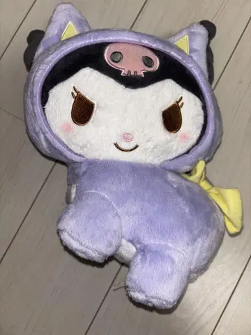 산리오 고양이 귀 후드 쿠로미