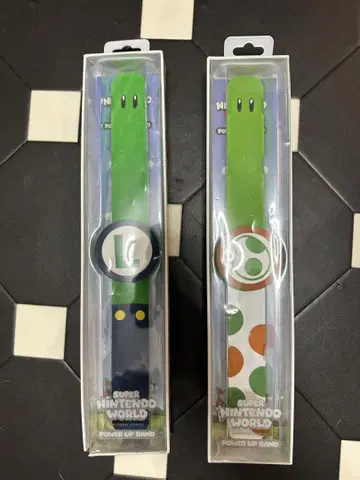 슈퍼 닌텐도 월드 파워업 밴드 루이지와 요시 세트